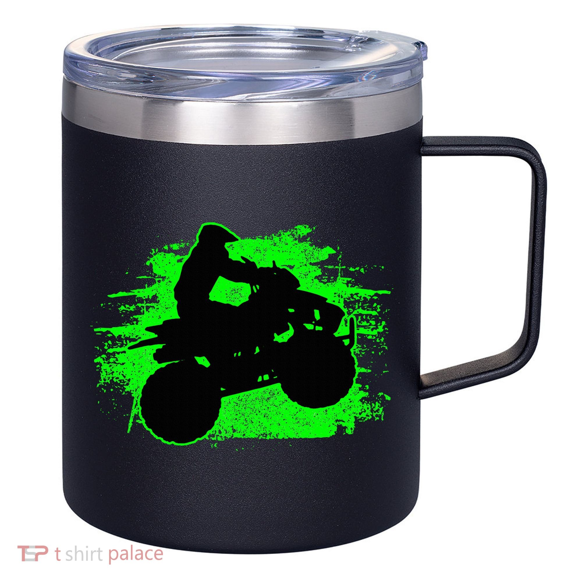Quad Bike Atv Gift 12oz Stainless Steel Coffee Mug