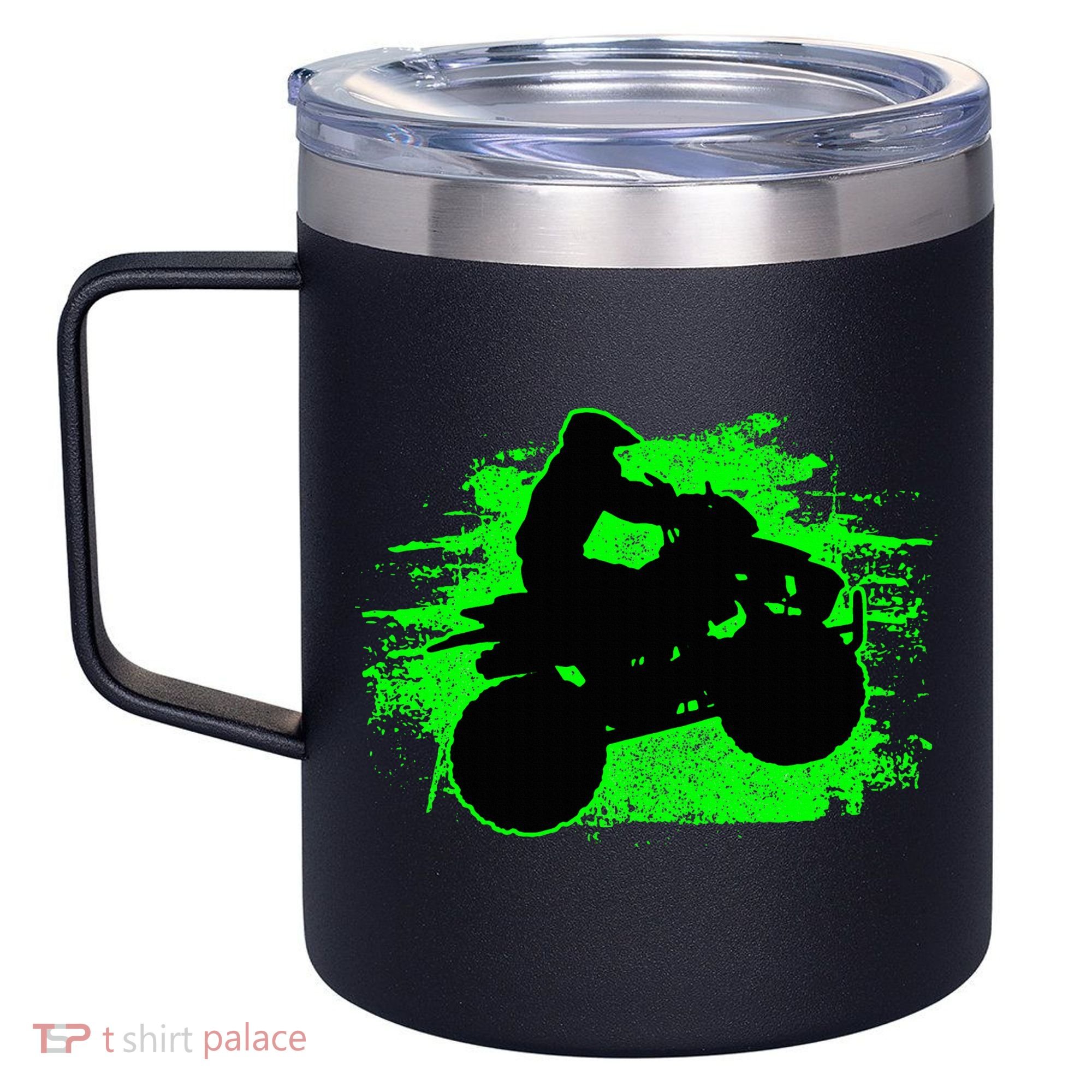 Quad Bike Atv Gift 12oz Stainless Steel Coffee Mug