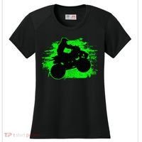 Quad Bike Atv Gift Women's Cooling Performance Crew T-Shirt thumb 0