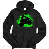 Quad Bike Atv Gift Tie Dye Hoodie thumb 0