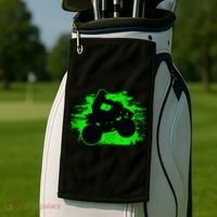 Quad Bike Atv Gift Golf Towel thumb 2