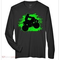 Quad Bike Atv Gift Zone Performance Long-Sleeve T-Shirt thumb 0