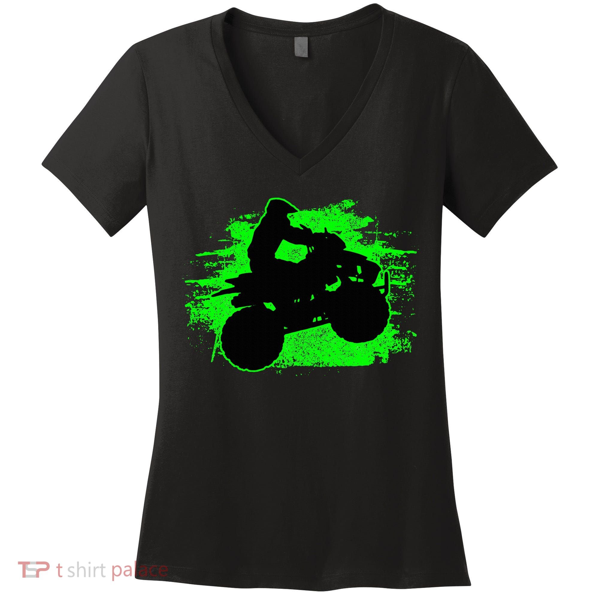 Quad Bike Atv Gift Women's V-Neck T-Shirt