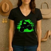 Quad Bike Atv Gift Women's V-Neck T-Shirt thumb 3