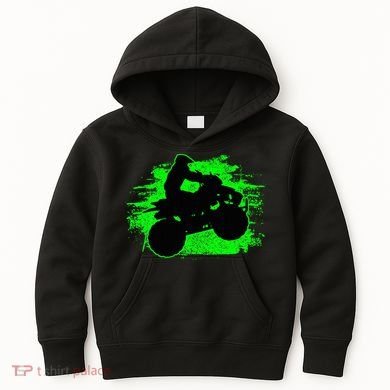 Quad Bike Atv Gift Kids Hoodie