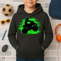 Quad Bike Atv Gift Kids Hoodie thumb 2