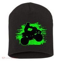 Quad Bike Atv Gift Short Acrylic Beanie thumb 0