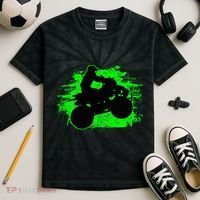 Quad Bike Atv Gift Kids Tie-Dye T-Shirt thumb 2