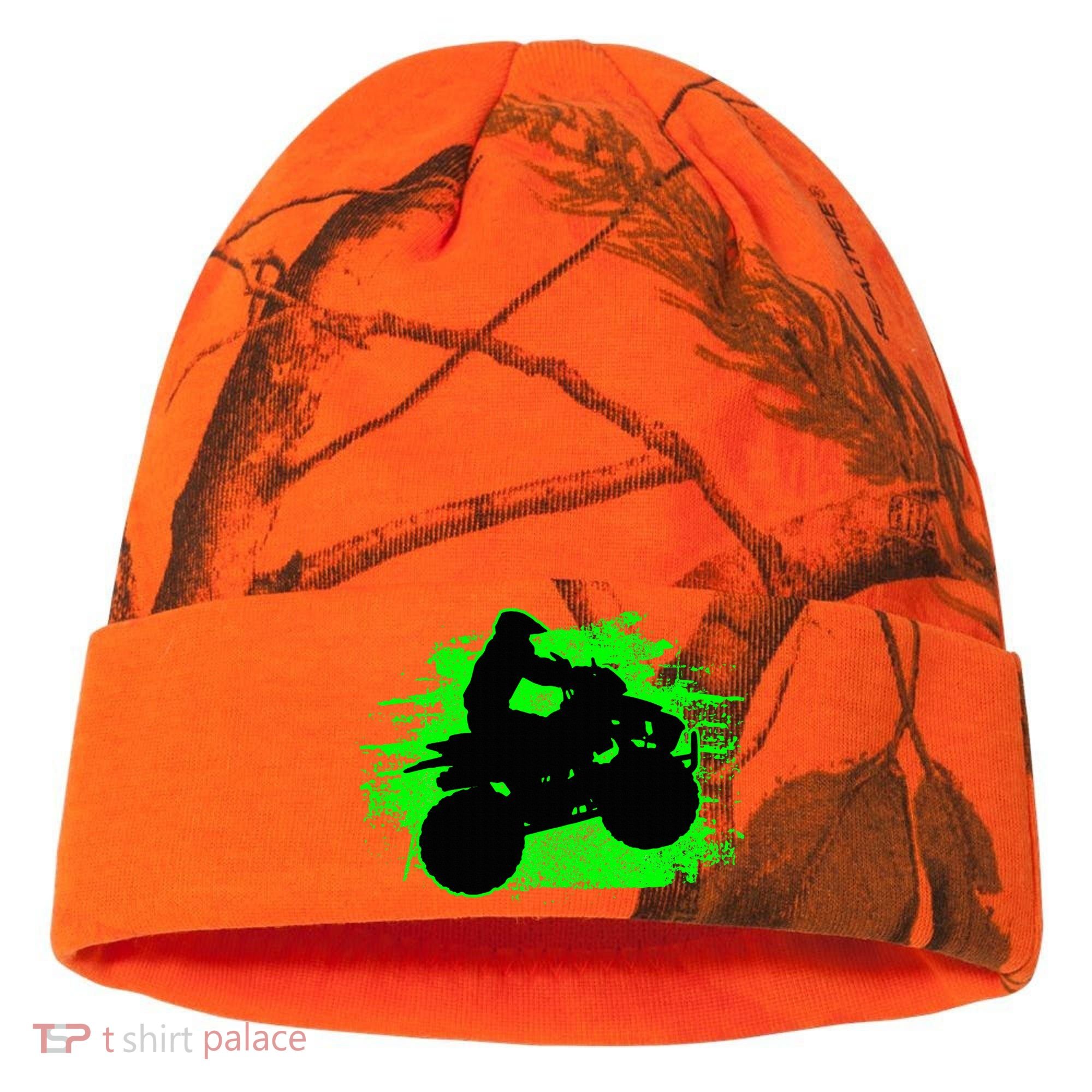 Quad Bike Atv Gift Kati Licensed 12" Camo Cuffed Beanie