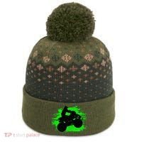 Quad Bike Atv Gift The Baniff Cuffed Pom Beanie thumb 0