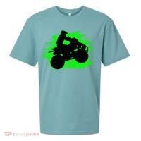 Quad Bike Atv Gift Sueded Cloud Jersey T-Shirt thumb 0