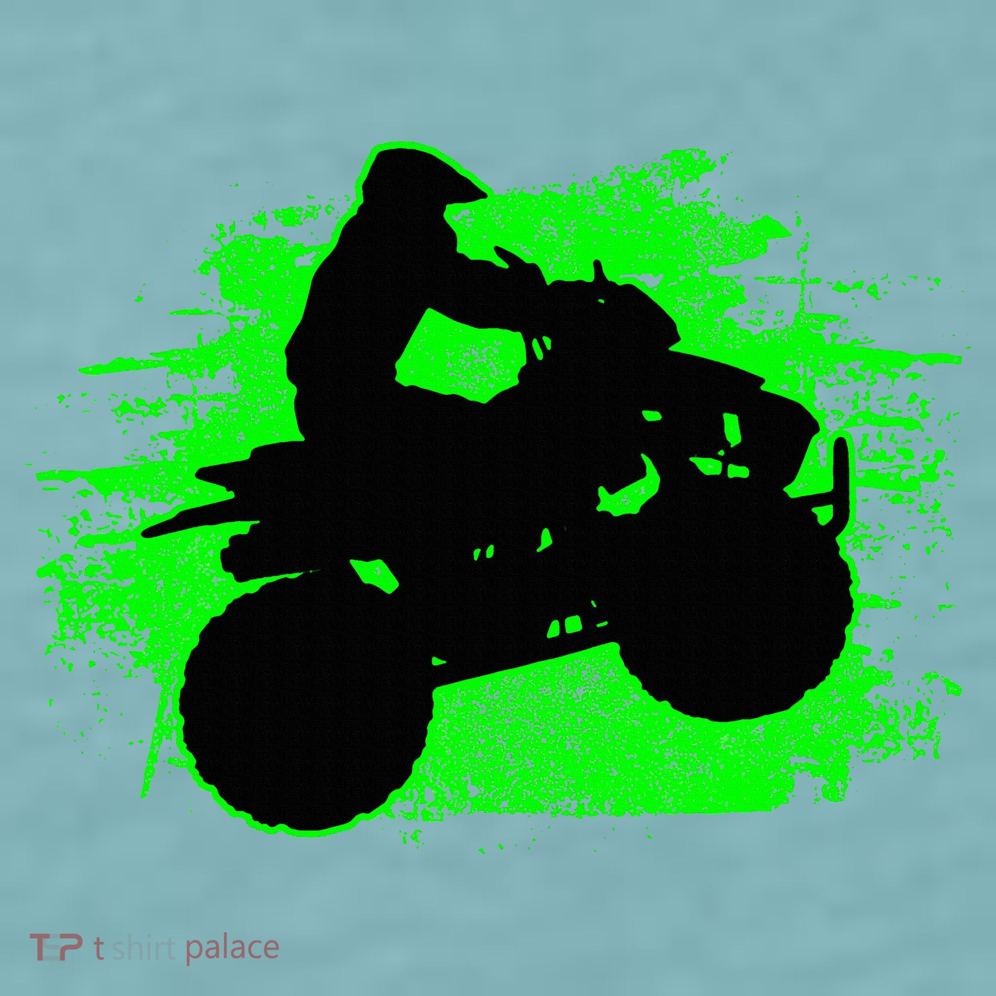 Quad Bike Atv Gift Sueded Cloud Jersey T-Shirt