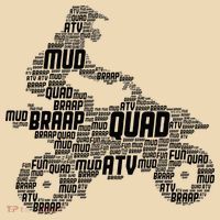 Quad Biker ATV 4 Wheeler Funny Quad Tote Bag thumb 4