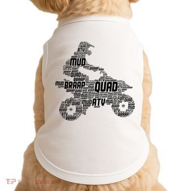 Quad Biker ATV 4 Wheeler Funny Quad Doggie Tank