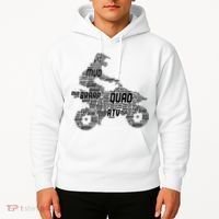 Quad Biker ATV 4 Wheeler Funny Quad Hoodie thumb 2