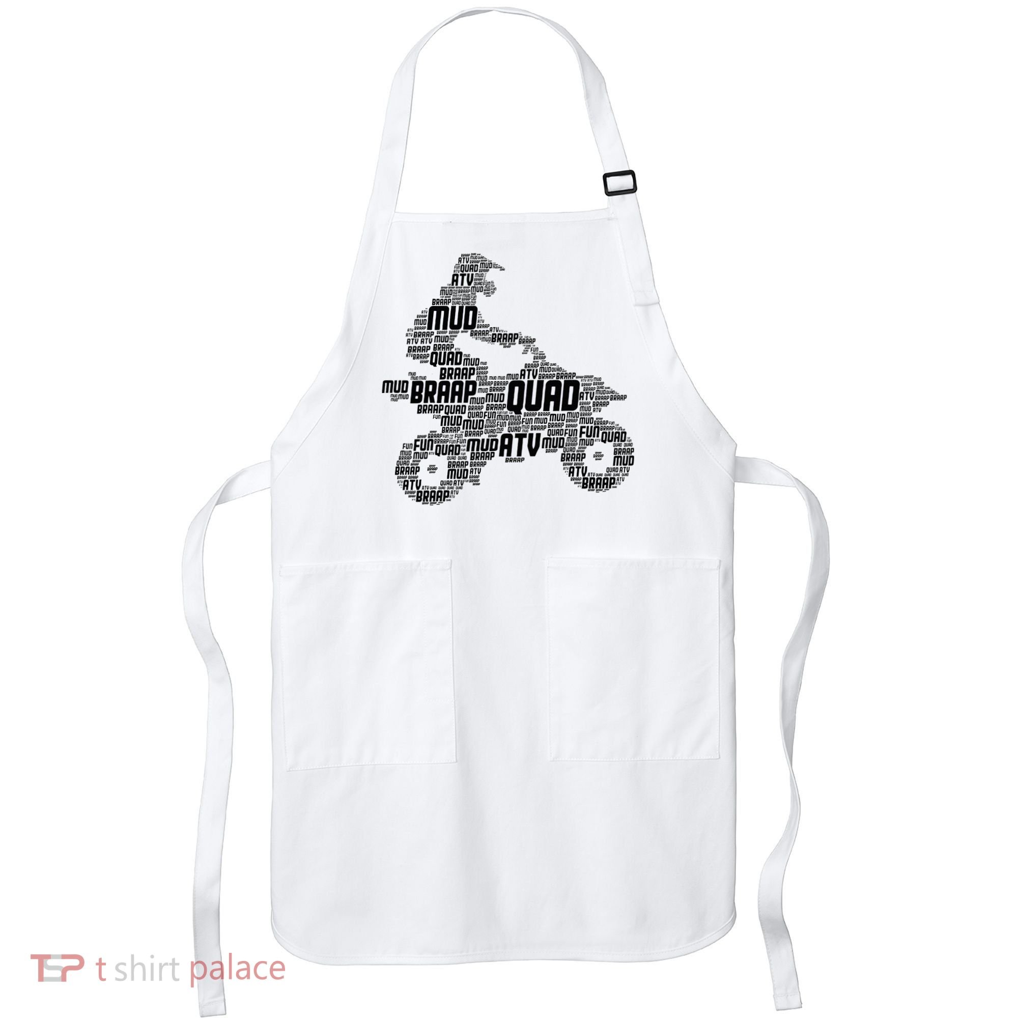Quad Biker ATV 4 Wheeler Funny Quad Apron