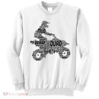 Quad Biker ATV 4 Wheeler Funny Quad Sweatshirt thumb 0