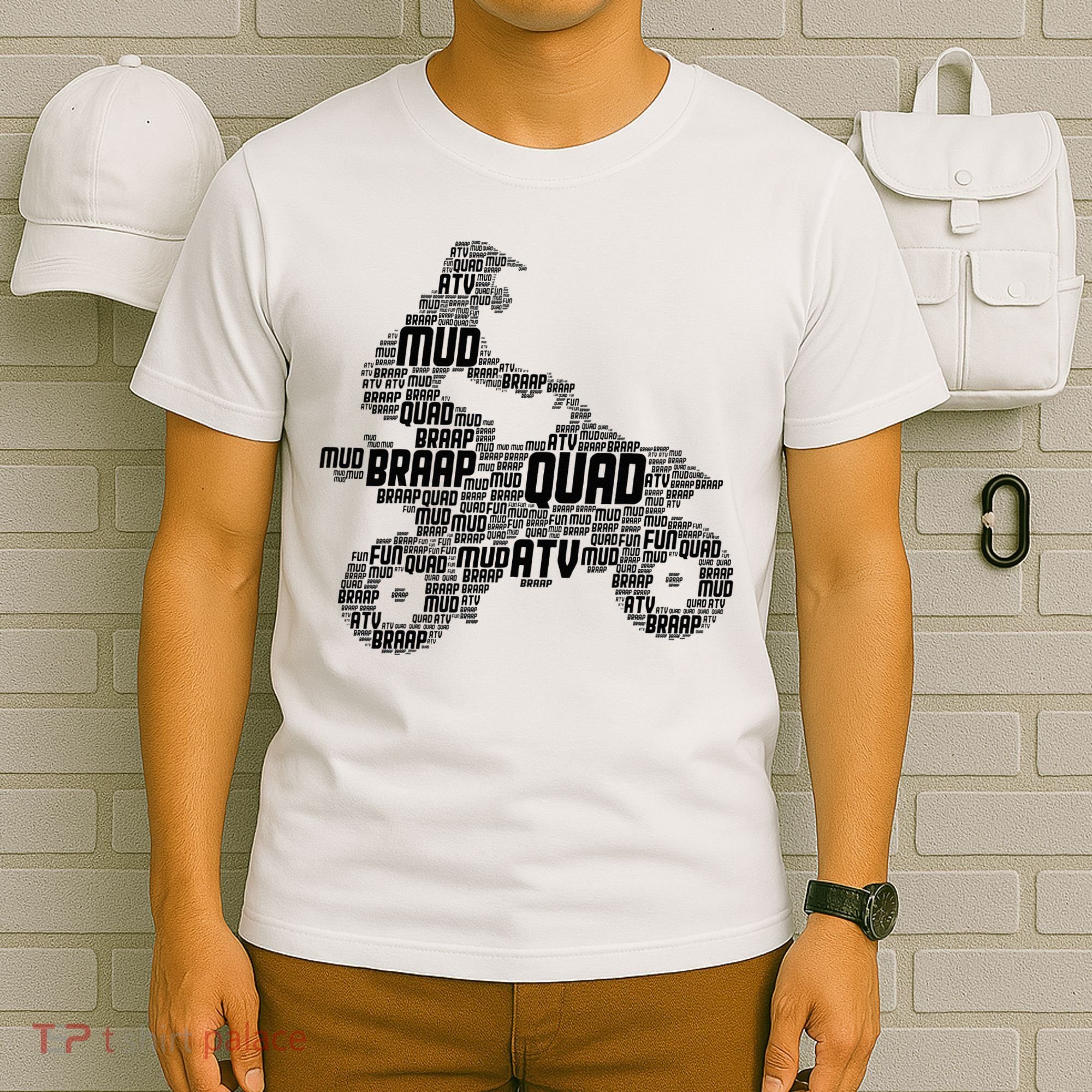 Quad Biker ATV 4 Wheeler Funny Quad T-Shirt
