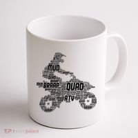 Quad Biker ATV 4 Wheeler Funny Quad Coffee Mug thumb 1