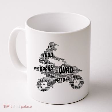 Quad Biker ATV 4 Wheeler Funny Quad Coffee Mug