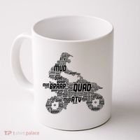 Quad Biker ATV 4 Wheeler Funny Quad Coffee Mug thumb 0