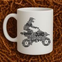 Quad Biker ATV 4 Wheeler Funny Quad Coffee Mug thumb 2
