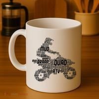 Quad Biker ATV 4 Wheeler Funny Quad Coffee Mug thumb 4