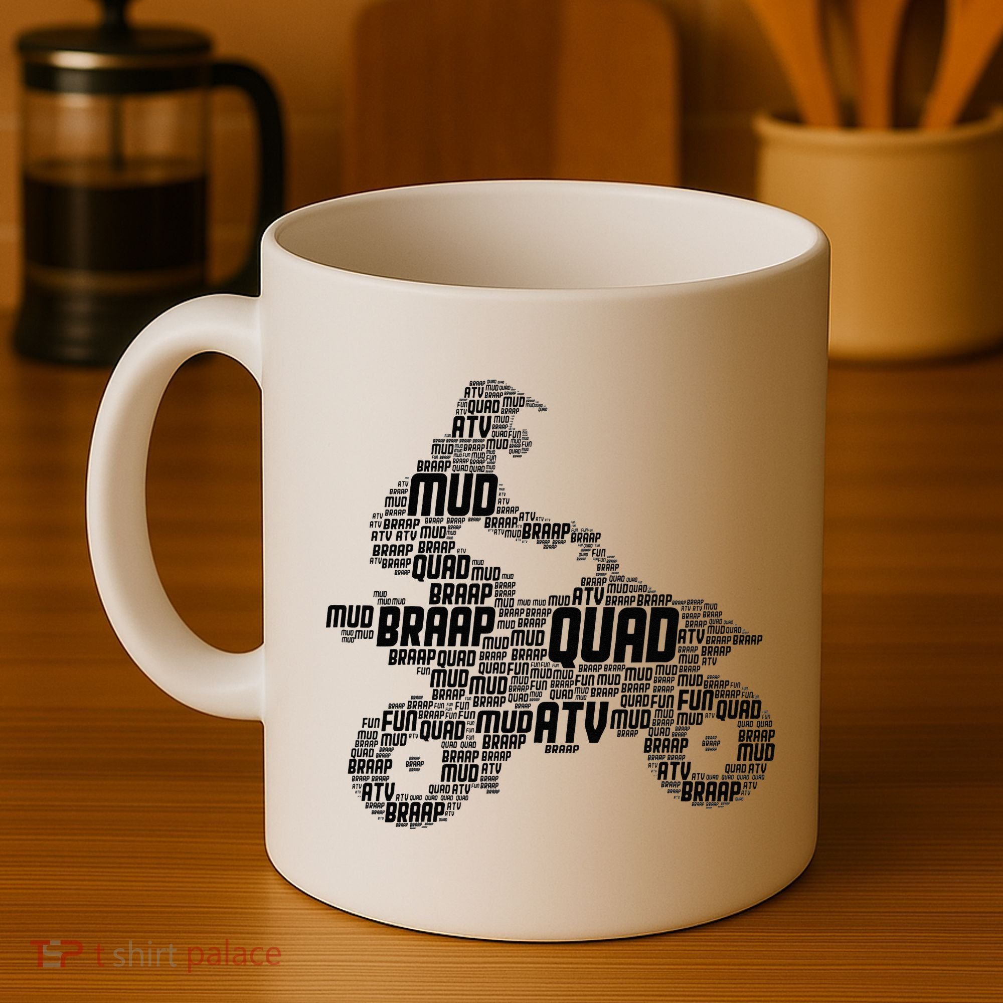 Quad Biker ATV 4 Wheeler Funny Quad Coffee Mug