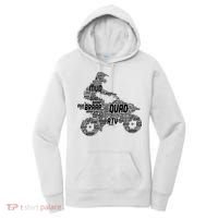 Quad Biker ATV 4 Wheeler Funny Quad Women's Hoodie thumb 0