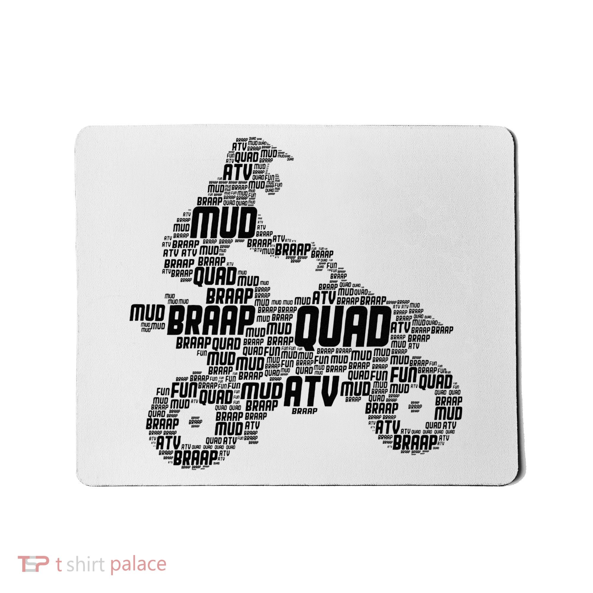 Quad Biker ATV 4 Wheeler Funny Quad Mousepad