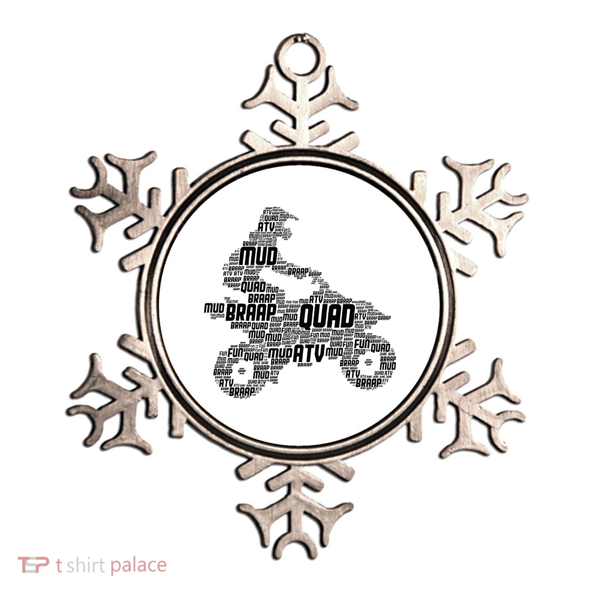 Quad Biker ATV 4 Wheeler Funny Quad Ornament