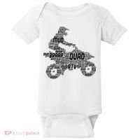 Quad Biker ATV 4 Wheeler Funny Quad Baby Bodysuit thumb 0