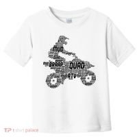 Quad Biker ATV 4 Wheeler Funny Quad Toddler T-Shirt thumb 0