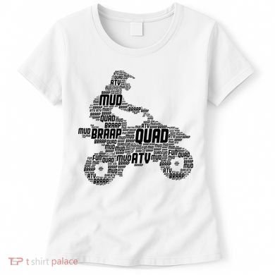 Quad Biker ATV 4 Wheeler Funny Quad Women's T-Shirt