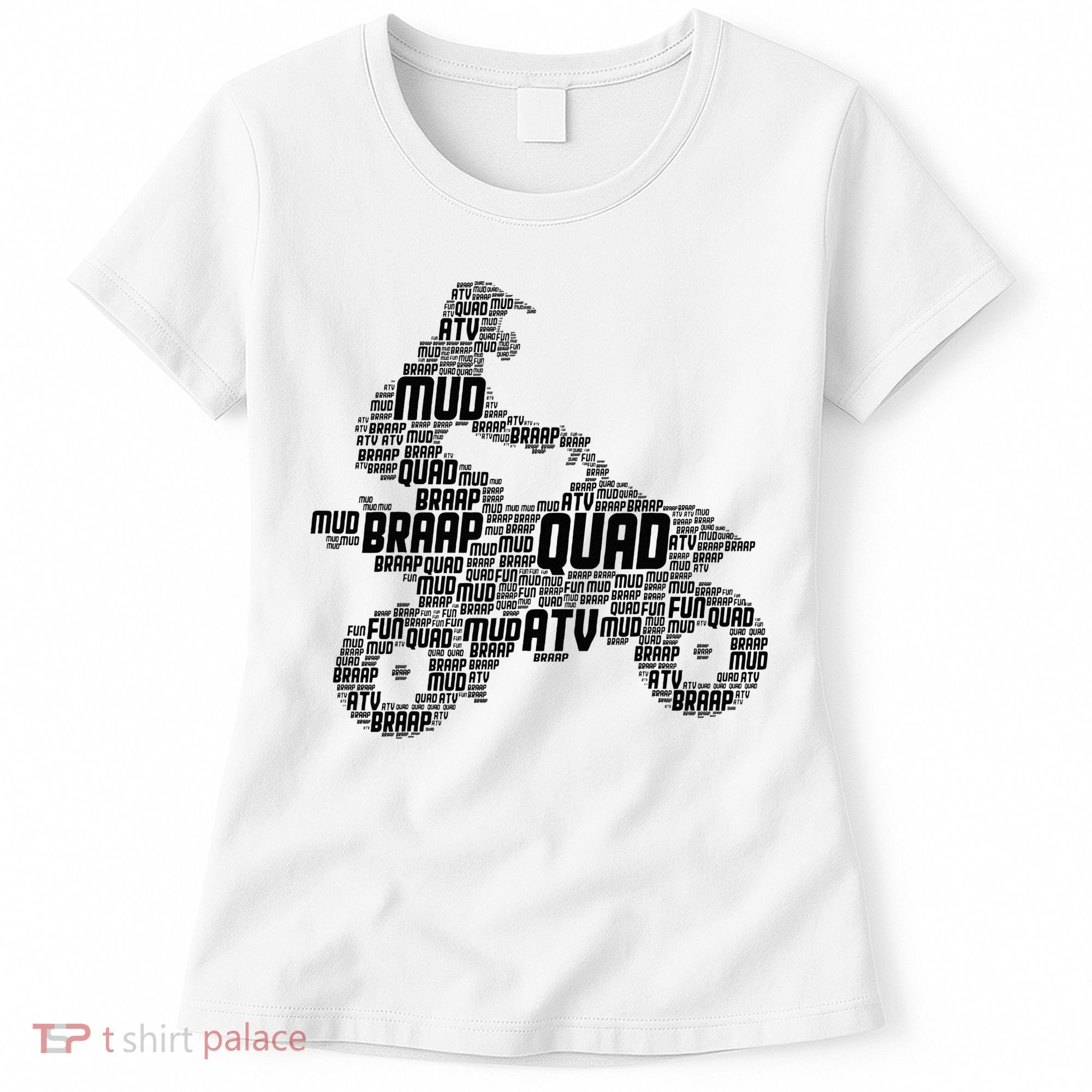 Quad Biker ATV 4 Wheeler Funny Quad Women's T-Shirt