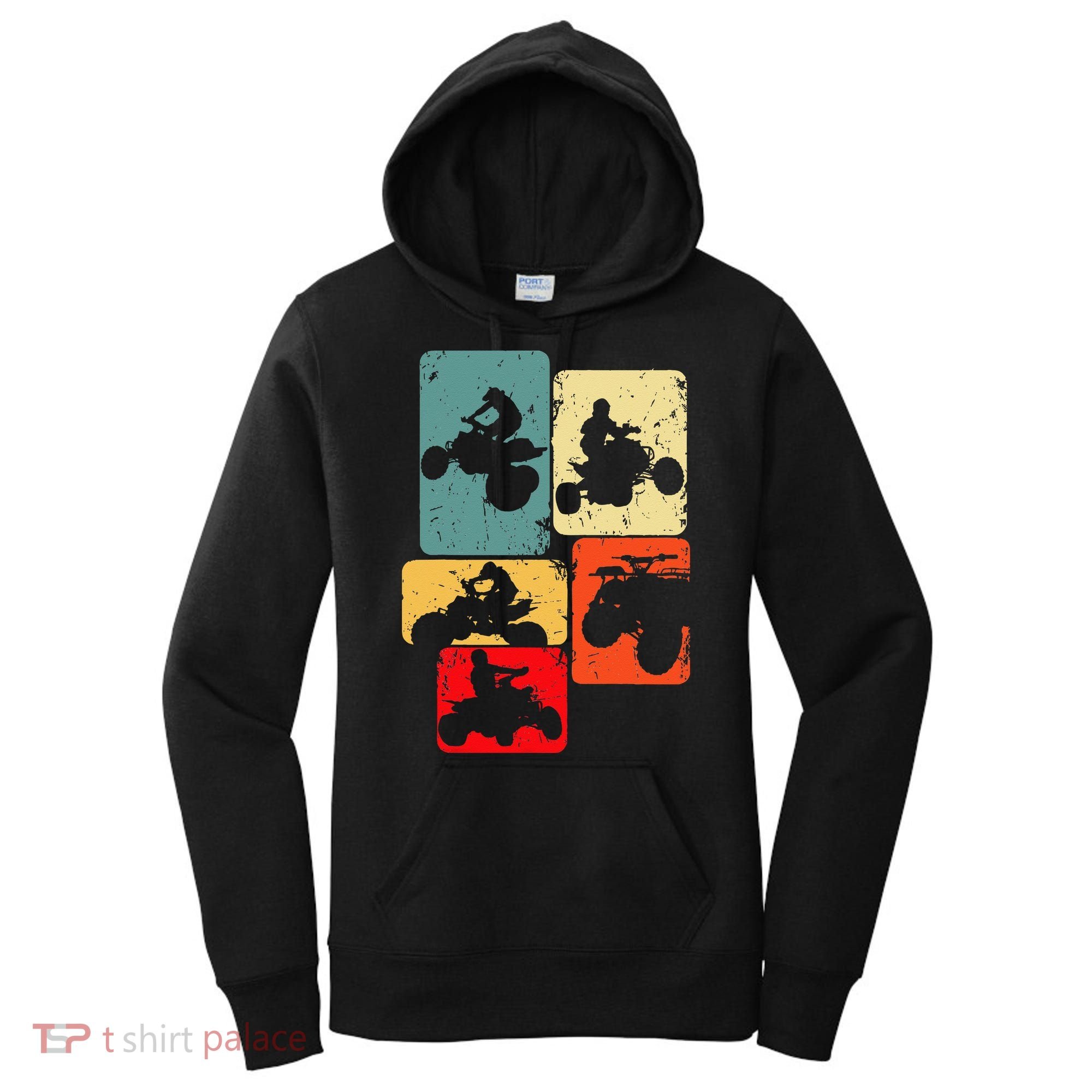 Quad Biker ATV 4 Wheeler Quad Men Kids Women's Hoodie