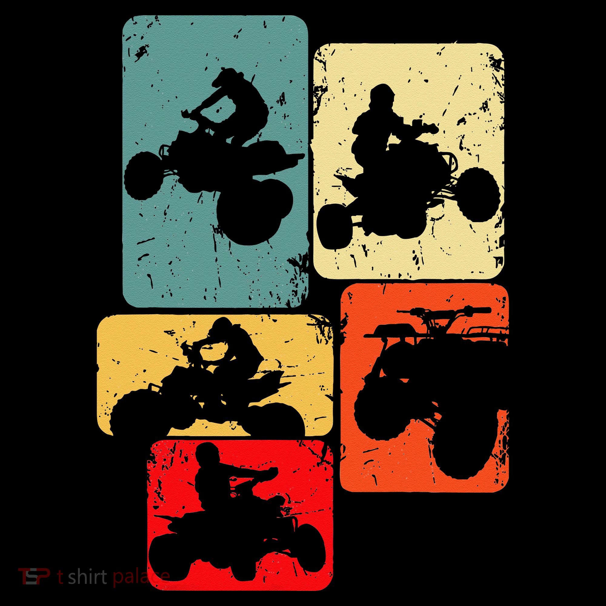 Quad Biker ATV 4 Wheeler Quad Men Kids Women's Hoodie