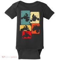 Quad Biker ATV 4 Wheeler Quad Men Kids Baby Bodysuit thumb 0