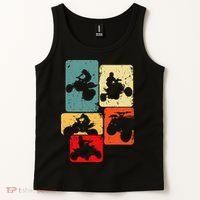 Quad Biker ATV 4 Wheeler Quad Men Kids Tank Top thumb 2