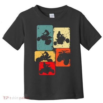 Quad Biker ATV 4 Wheeler Quad Men Kids Toddler T-Shirt