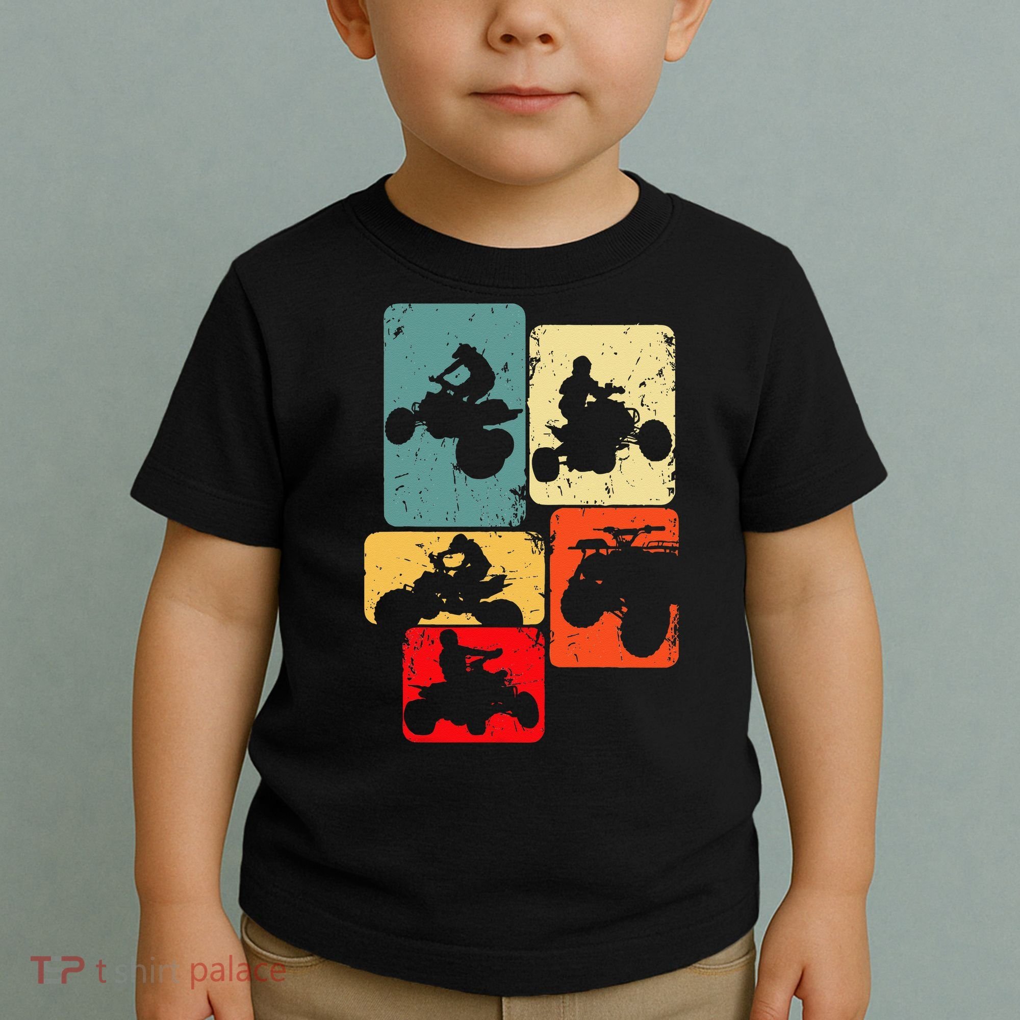 Quad Biker ATV 4 Wheeler Quad Men Kids Toddler T-Shirt