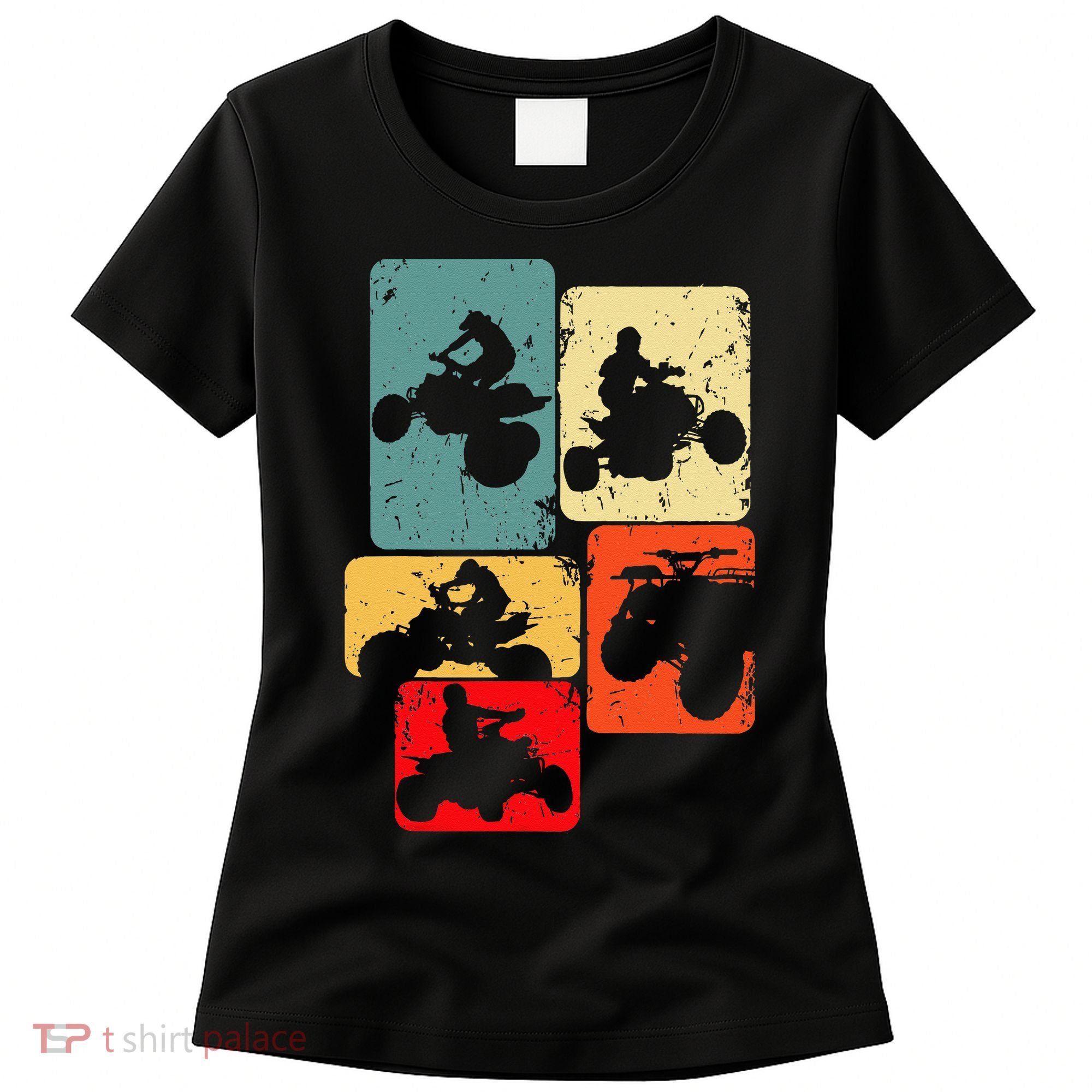 Quad Biker ATV 4 Wheeler Quad Men Kids Women's T-Shirt