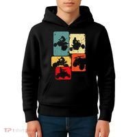 Quad Biker ATV 4 Wheeler Quad Men Kids Kids Hoodie thumb 4