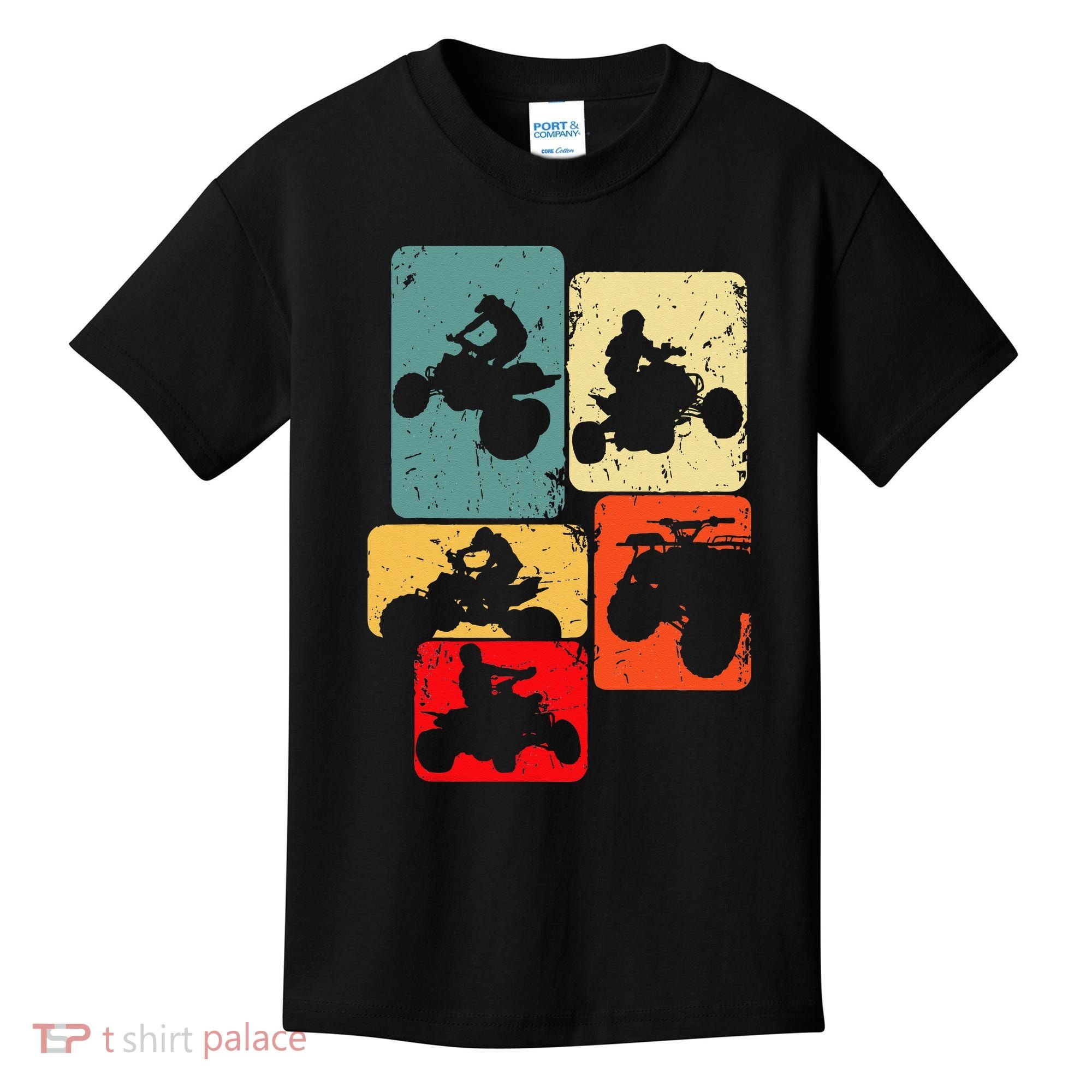 Quad Biker ATV 4 Wheeler Quad Men Kids Kids T-Shirt