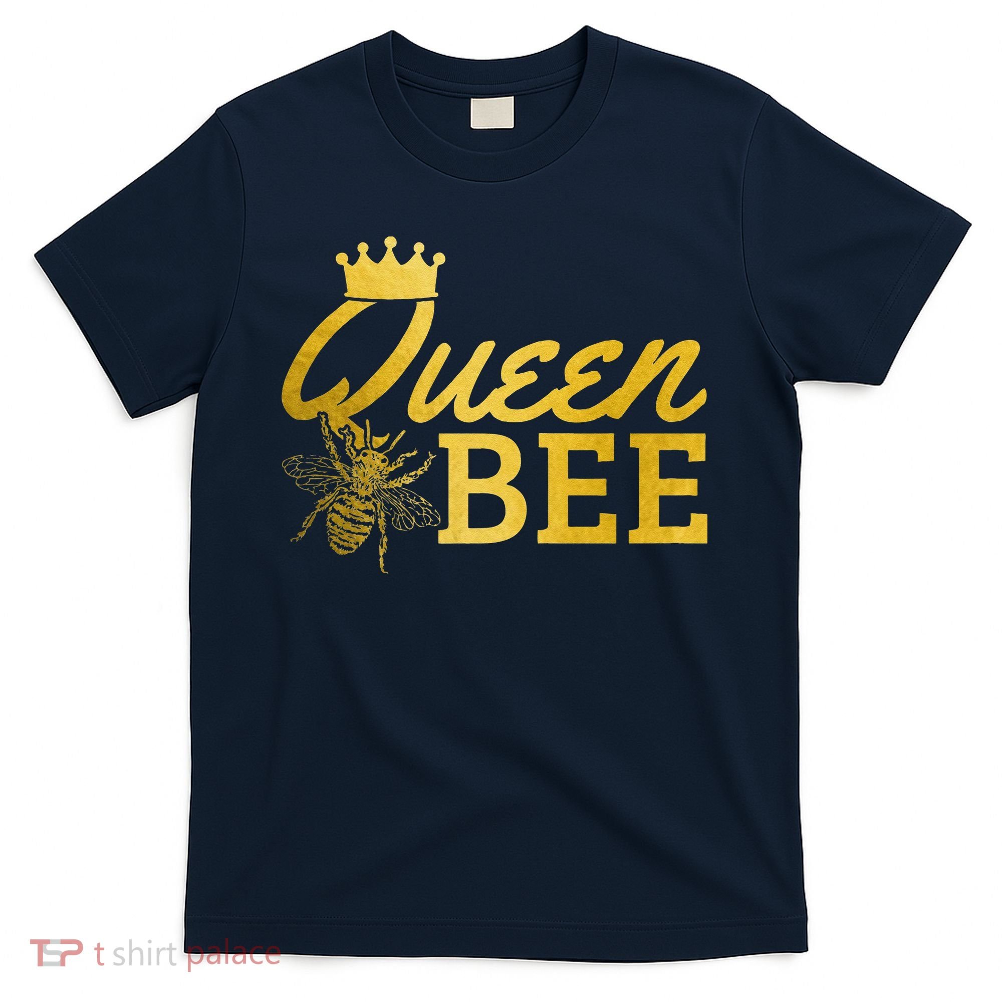 Queen Bee Beekeeper Beekeeping Vintage Funny Cute Girls Bee T-Shirt