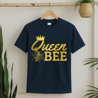 Queen Bee Beekeeper Beekeeping Vintage Funny Cute Girls Bee T-Shirt thumb 2