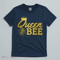 Queen Bee Beekeeper Beekeeping Vintage Funny Cute Girls Bee T-Shirt thumb 5