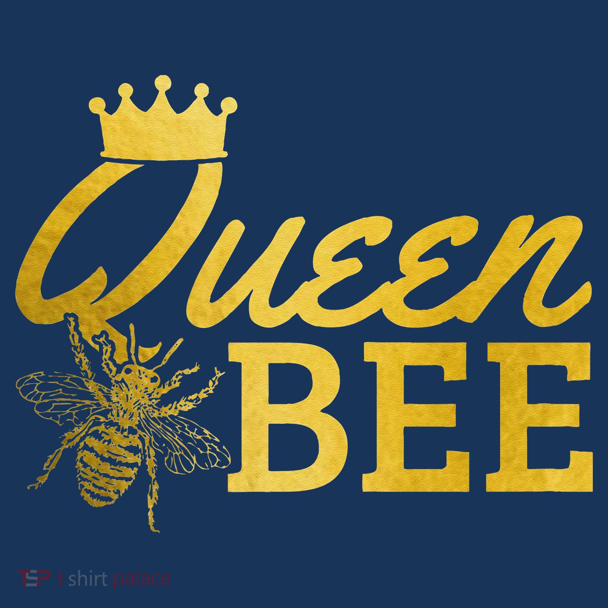 Queen Bee Beekeeper Beekeeping Vintage Funny Cute Girls Bee T-Shirt