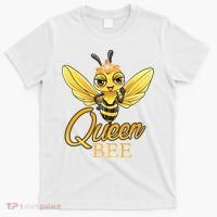 Queen Bee Crown Women Girls Honey Bee Hive Beekeeping Cool Gift T-Shirt thumb 0