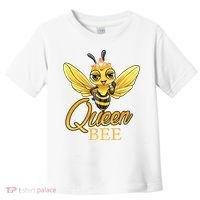 Queen Bee Crown Women Girls Honey Bee Hive Beekeeping Cool Gift Toddler T-Shirt thumb 0